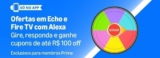 Roleta de Cupons APP Amazon até R$100 OFF