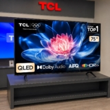TCL, Smart TV 75″ T6C, 4K QLED, Tela HVA, HDR10+ e Google TV