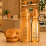 Kit Hidratante, Sabonete e Body Splash Tododia Caramelo Salgado (3 produtos)