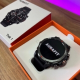 Relógio Smartwatch Aurafit Trek1 Com Gps À Prova D’água 5atm