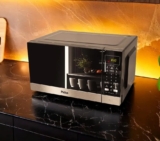 Micro-Ondas PMO30F Flat 28L Preto Espelhado Philco 220V