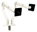 Suporte Mesa Articulado Rm-il-02-w Para 2 Monitores 15 A 34