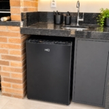 Frigobar Hq 124 Litros Preto Hq-124fb Preto