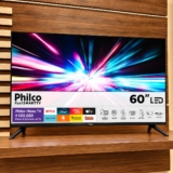 Smart TV Philco 60″ P60VIK 4K UHD LED Roku Dolby Audio Wi-Fi HDR10