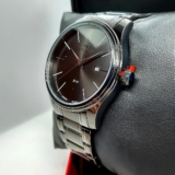 Relógio Technos Masculino Quartzo Grafite 42mm Aço Resistente à Água