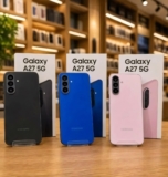 Smartphone Samsung Galaxy A27 5G 128GB 6GB, Super Amoled 6.7”, Câmera Tripla 50MP Selfie 12MP, 5000 mAh, Ip67, NFC, Dual Sim, Recursos IA – Azul
