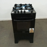 Fogão 4 Bocas Atlas Mônaco Top Glass com Mesa de Vidro e Acendimento Automático Preto Bivolt