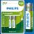 Pilha Philips recarregável AA 1.2V 2.500mAh com 2 unidades R6B2RTU25/59