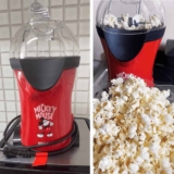 Pipoqueira Elétrica Mallory Disney Mickey -Pipocas sequinhas, livres de Óleo- 220V