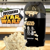 Pipoqueira Elétrica Mallory Star Wars- Pipoca saudável pronta em 3 minutos – 127V