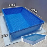 Piscina estrutural retangular Mor 001002 com capacidade de 1000 litros 1.26×1.89 m