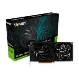 Placa de Video RTX 4060 Dual Palit NVIDIA GeForce, 8GB GDDR6, RGB, 128bit, G-Sync, Ray Tracing, DLSS – NE64060019P1-1070D