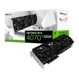 Placa de Vídeo RTX 4070 Ti SUPER Gaming Verto Triple Fan PNY NVIDIA GeForce, 16GB GDDR6X, DLSS 3, Ray Tracing – VCG4070TS16TFXPB1-O