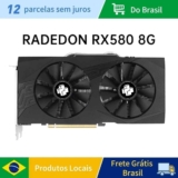 Placa de Vídeo RX 580 8GB MOUGOL  – Estoque no Brasil