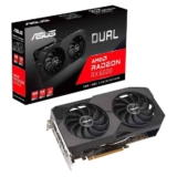 Placa de Vídeo RX 6600 V2 ASUS Dual AMD Radeon, 8GB GDDR6 – 90YV0GP2-M0NA00