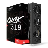 Placa de Vídeo RX 7700XT Gaming 12G XFX Speedster QICK AMD Radeon, 12GB GDDR6, HDMI, 3xDP 3 FAN – RX-77TQICKB9