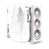 Placa de Vídeo RX 7800 XT Magnetic Air Gaming Graphics Card with XFX Qicksilver White AMD Radeon, 16GB GDDR6, Freesync – RX-78TMAIRW9