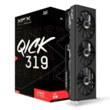 Placa de Vídeo RX 7800XT Gaming 16G XFX Speedster QICK319 AMD Radeon, 16GB DDR6, HDMI 3xDP 3 FAN – RX-78TQICKF9