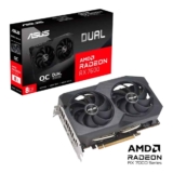 Placa de Vídeo RX7600 ASUS AMD Dual Radeon, 8GB GDDR6 – 90YV0IH2-M0NA00