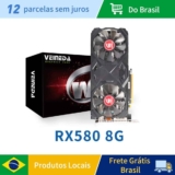 Placa de vídeo VEINEDA AMD RX580 8GB – ESTOQUE NO BRASIL