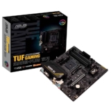 Placa-Mãe ASUS TUF GAMING A520M-PLUS WIFI, AMD AM4, RGB, mATX, DDR4, Preto – 90MB17F0-M0EAY0