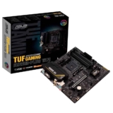 Placa-Mãe ASUS TUF GAMING A520M-PLUS WIFI, AMD AM4, RGB, mATX, DDR4, Preto – 90MB17F0-M0EAY0