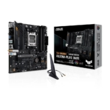 Placa-Mãe ASUS TUF GAMING A620M-PLUS WIFI, AMD AM5, mATX, DDR5, Wi-Fi, Bluetooth, Preto – 90MB1F00-M0EAY0