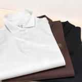 Polo Piquet Lisa Com Botão Polo Wear Preto