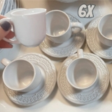 PORTO BRASIL XÍCARA DE CAFÉ MADELEINE BRANCO