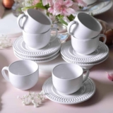 PORTO BRASIL XÍCARA DE CHÁ ROMA BRANCO