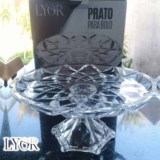 Prato para Bolo de Cristal Deli Diamond 30,5cm x 14,5cm – Lyor