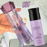 Presente Dia Das Mães Linda Irresistível: Colônia 100ml + Loção Corporal 200ml + Caixa De Presente