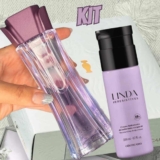 Presente Dia Das Mães Linda Irresistível: Colônia 100ml + Loção Corporal 200ml + Caixa De Presente