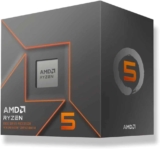 Processador AMD Ryzen 5 8500G Box (AM5/6 Cores/12 Threads/5.0GHz/22MB Cache/Wraith Stealth/AMD Radeon 740M)
