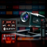 Projetor Hy 320 Smart Pholex Full Hd 4k Android 11 Wifi Blue Preto 127/220v