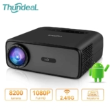 Projetor ThundeaL TD97 Pro, 1080P, 2K, Vídeo 4K, WiFi, 6, 8200 Lumens, Android