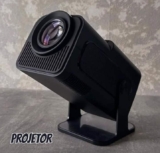 Projetor Vlx Hy320 Mini 4k Wi-fi Preto Bluetooth Android 13