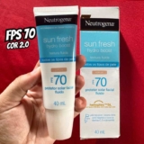 Protetor Solar Facial Neutrogena Sun Fresh Hydro Boost Cor 2.0 FPS 70 40mL