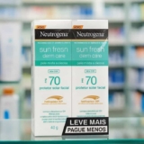 Protetor Solar Facial Para Pele Oleosa Derm Care, FPS 70, Sem Cor, Kit com 2 Unidades de 40g