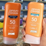 Protetor Solar Fps50 200ml, Cenoura e Bronze