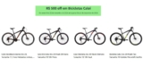 R$ 500 off em Bicicletas Caloi