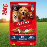 Ração Alpo para Cães Adultos Sabor Carne Grelhada com Vegetais – 18kg Purina – Sabor Carne