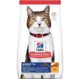 Ração Hill’s Science Diet Adulto 7+ para Gatos Idosos Sabor Frango 3.17kg