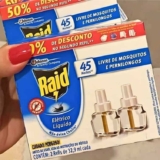 Raid Repelente Eletrico Líquido Refil, Até 45 Noites de Proteção, 2 unidades de 32,9ml