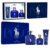 Ralph Lauren Polo Blue Kit Perfume Masculino EDT + Perfume Travel Size + Shower Gel