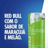 Red Bull Energético, Summer Edition, Maracujá e Melão 250ml