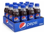 Refrigerante Pepsi, Garrafa 200ml, Pack com 12 unidades