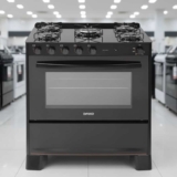 Regional Suggar Fogão Cook Glass Preto Mesa De Vidro 5 Bocas Mega Chama Trempe 6 Apoios Acendimento Automático Fgvcg510pt