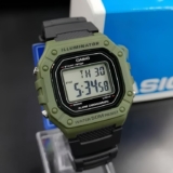 Relógio Casio Masculino Digital Illuminator W-218h-3avdf Correia Preta