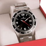 Relogio Champion Masculino Aço Visor Preto Calendario CA31248T